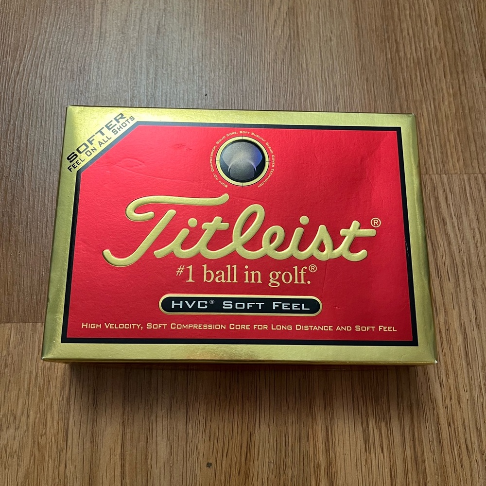 Titleist HVC Soft Feel Golf Balls Set